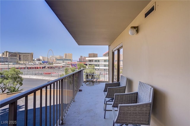 205 E Harmon Ave Unit 306, Las Vegas, NV 89169 - balcony with a view of city