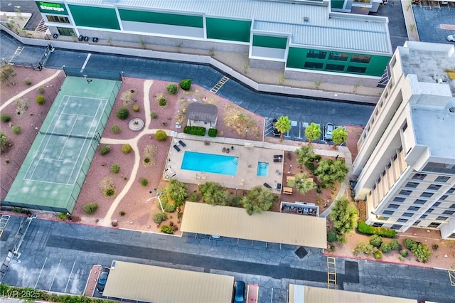 3930 University Center Dr Unit 412, Las Vegas, NV 89119 - aerial view of a pool area