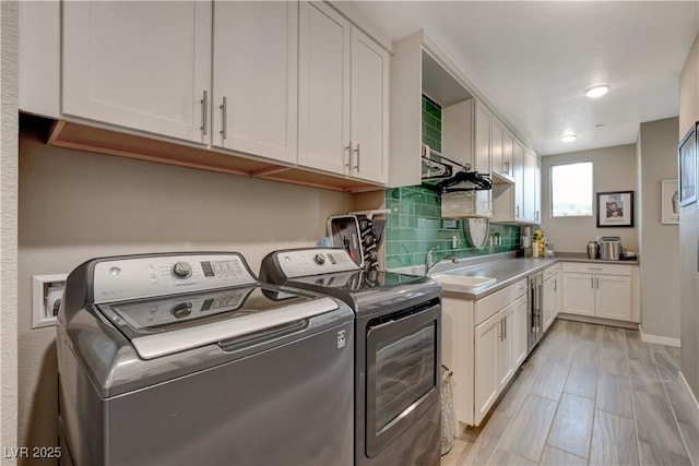 4336 Guava Ct Unit 0, Las Vegas, NV 89135 - laundry area with washer and dryer and cabinet space