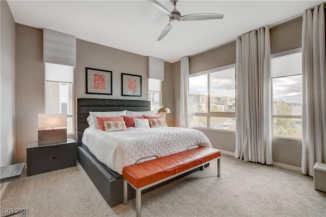 4336 Guava Ct Unit 0, Las Vegas, NV 89135 - bedroom with light carpet and a ceiling fan