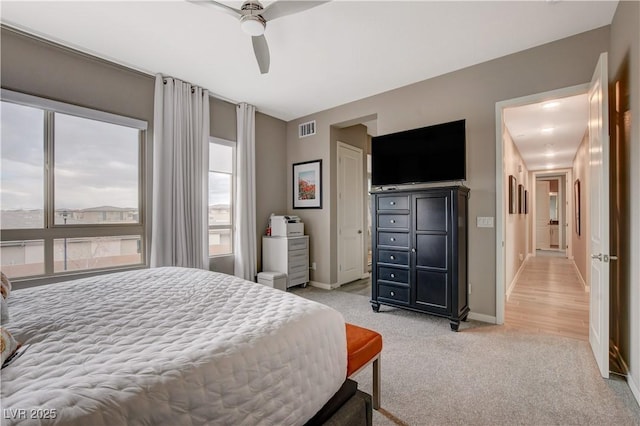 4336 Guava Ct Unit 0, Las Vegas, NV 89135 - bedroom with light colored carpet and ceiling fan