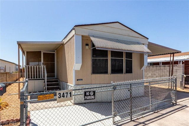3471 Cape Cod Dr, Las Vegas, NV 89122 - view of manufactured / mobile home