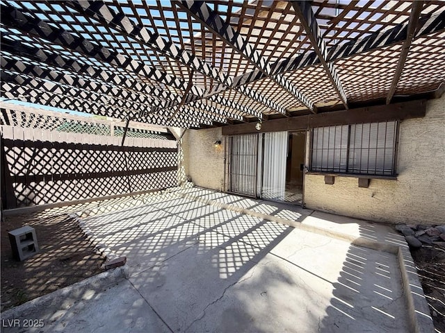 3270 Liahona Way, Las Vegas, NV 89121 - view of patio / terrace with a pergola