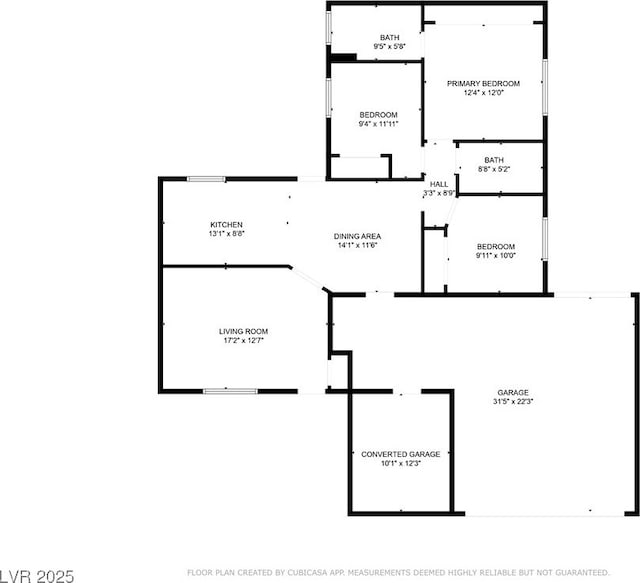 4168 Wendy Ln, Las Vegas, NV 89115 - view of floor plan / room layout