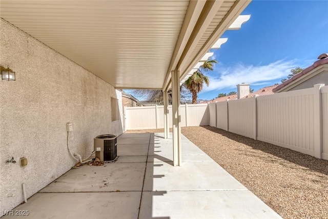 4828 Marco Polo St, North Las Vegas, NV 89031 - fenced backyard with a patio