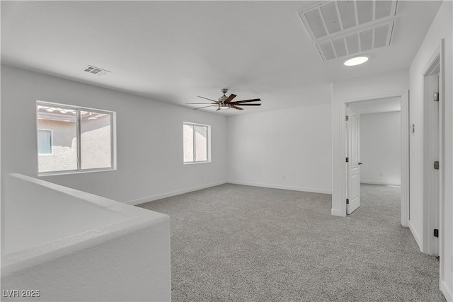 9047 Harbor Wind Ave, Las Vegas, NV 89178 - empty room featuring light colored carpet and ceiling fan