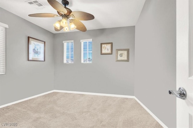 9408 Ironsend St, Las Vegas, NV 89143 - unfurnished room with carpet floors and ceiling fan