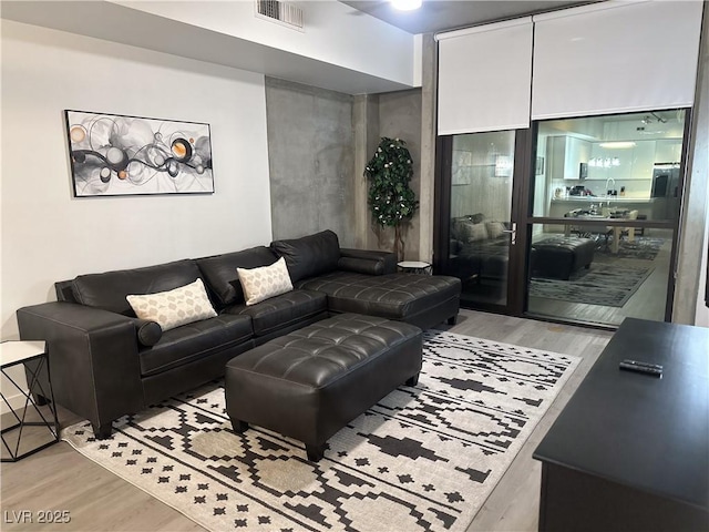 353 E Bonneville Ave Unit 449, Las Vegas, NV 89101 - living area with wood finished floors