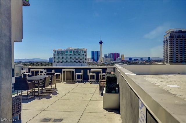 353 E Bonneville Ave Unit 449, Las Vegas, NV 89101 - view of patio featuring a view of city