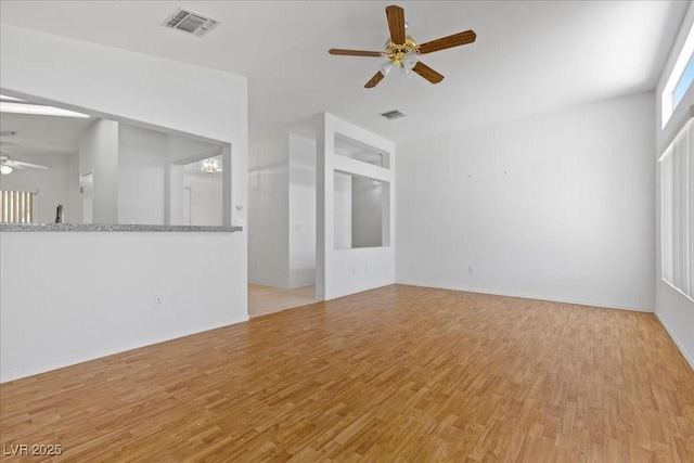 2154 Eagle Sticks Dr, Henderson, NV 89012 - unfurnished room with a ceiling fan and light wood-type flooring