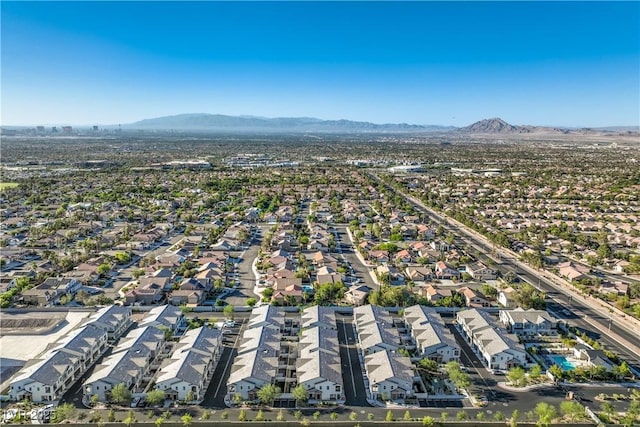 545 Thea St Unit 1315, Henderson, NV 89052 - aerial view of residential area with a mountain backdrop