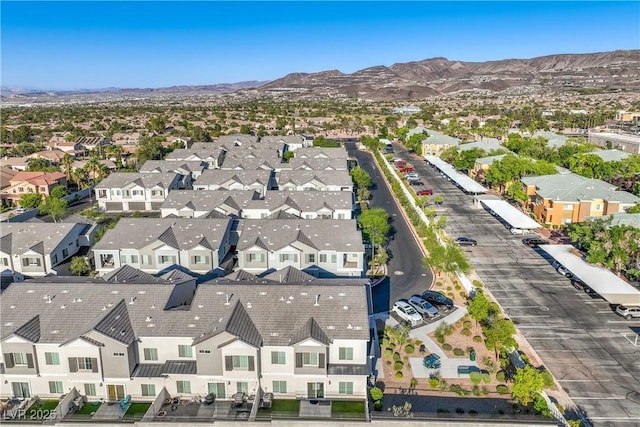 545 Thea St Unit 1315, Henderson, NV 89052 - aerial perspective of suburban area with mountains