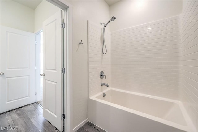 545 Thea St Unit 1315, Henderson, NV 89052 - full bathroom with  shower combination and wood finished floors