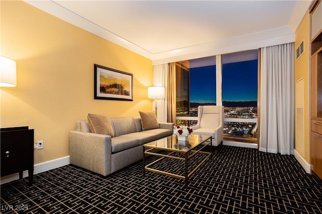 2000 Fashion Show Dr Unit 5022, Las Vegas, NV 89109 - living room with baseboards