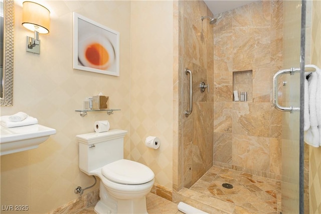 2000 Fashion Show Dr Unit 5022, Las Vegas, NV 89109 - bathroom with a stall shower