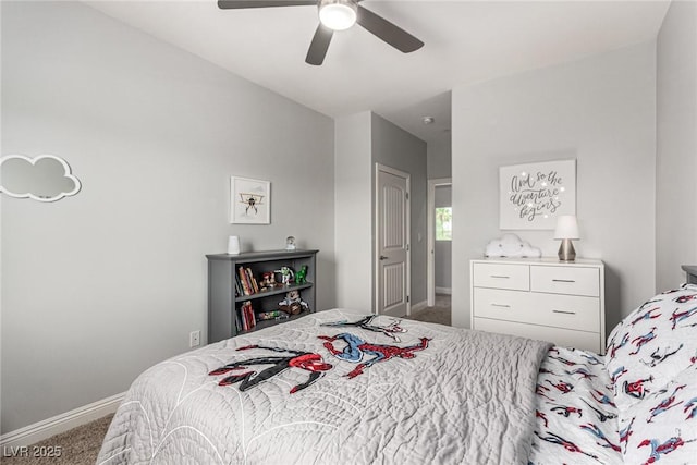 1034 Fish Pond Ave, Henderson, NV 89014 - bedroom featuring carpet flooring and a ceiling fan