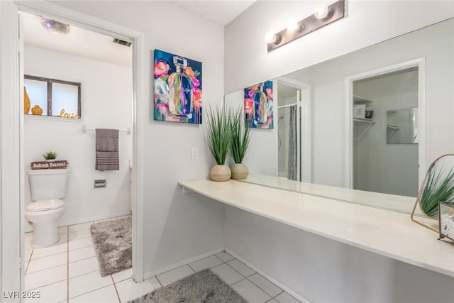 5905 Paseo Montana, Las Vegas, NV 89108 - bathroom with tile patterned floors and a shower