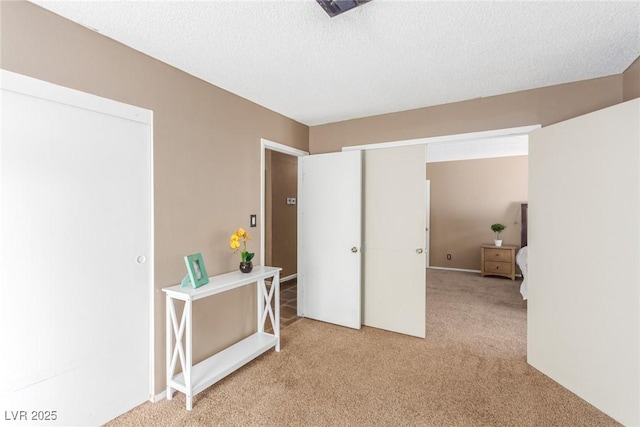 5905 Paseo Montana, Las Vegas, NV 89108 - bedroom with light carpet and a textured ceiling