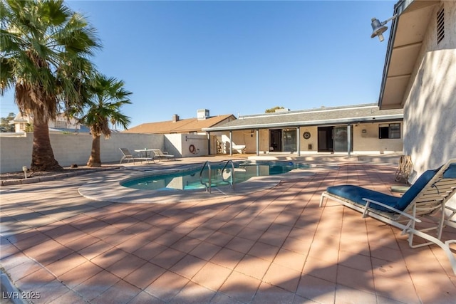 5905 Paseo Montana, Las Vegas, NV 89108 - view of swimming pool with a patio