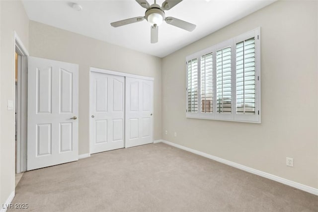 2262 Alanhurst Dr, Henderson, NV 89052 - unfurnished bedroom featuring carpet floors, a closet, and a ceiling fan