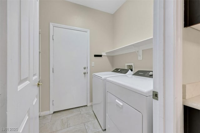 2262 Alanhurst Dr, Henderson, NV 89052 - laundry area featuring washer and clothes dryer and baseboards