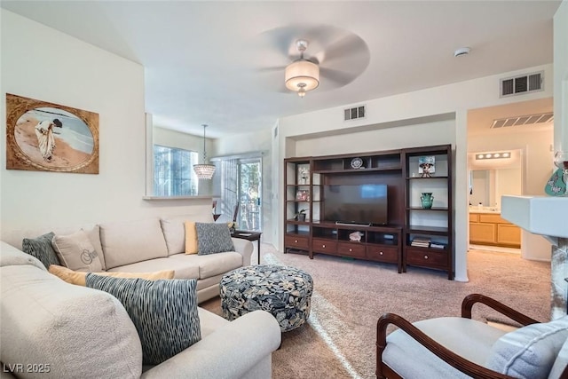 9050 Warm Springs Rd Unit 2050, Las Vegas, NV 89148 - view of carpeted living room
