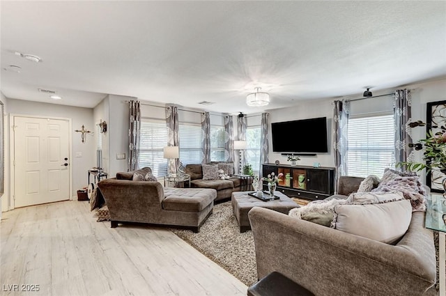 2370 Via Firenze, Henderson, NV 89044 - living room featuring light wood-style flooring