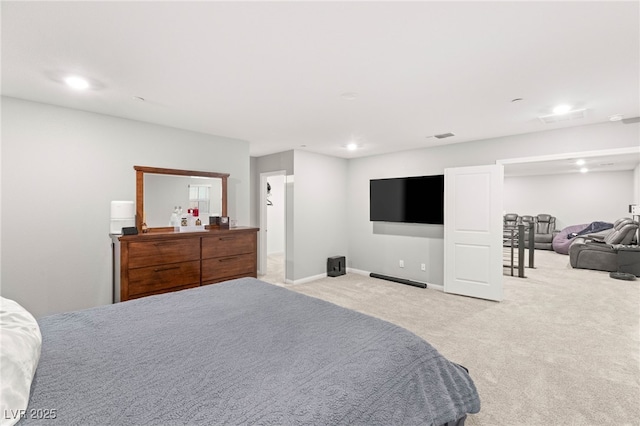 2833 Sangro Ct, Henderson, NV 89044 - bedroom with carpet and recessed lighting