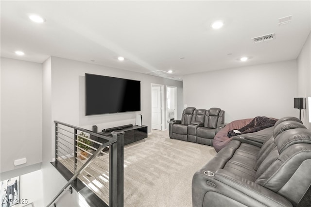 2833 Sangro Ct, Henderson, NV 89044 - carpeted living area with recessed lighting