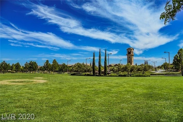 776 Tillis Pl, Las Vegas, NV 89138 - view of property's community with a yard
