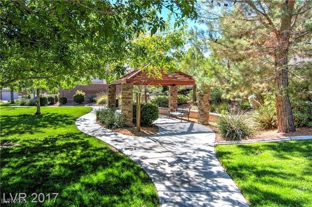 776 Tillis Pl, Las Vegas, NV 89138 - surrounding community featuring a yard