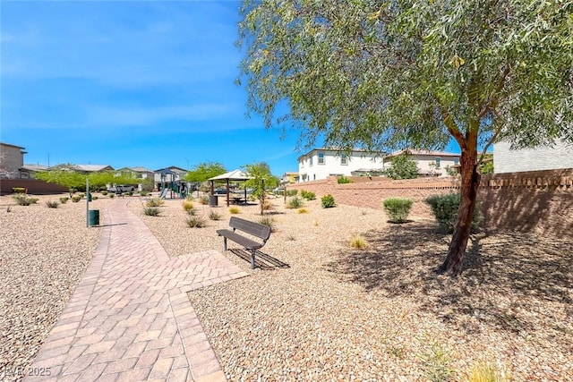 6335 Pacific Sky St, North Las Vegas, NV 89081 - surrounding community with a gazebo