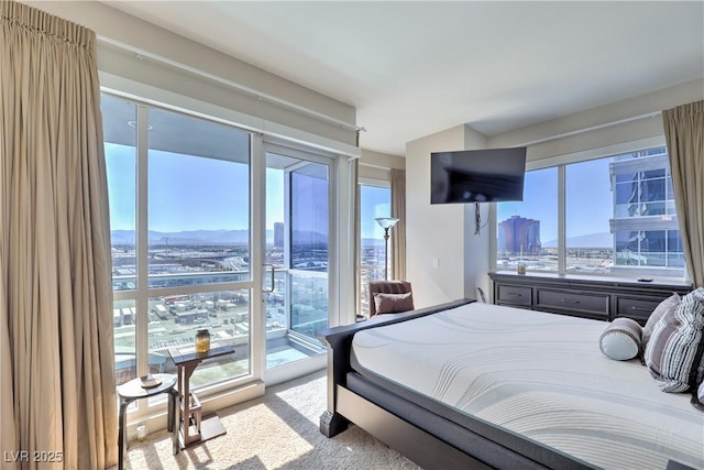 4575 Dean Martin Dr Unit 1112, Las Vegas, NV 89103 - carpeted bedroom featuring access to exterior