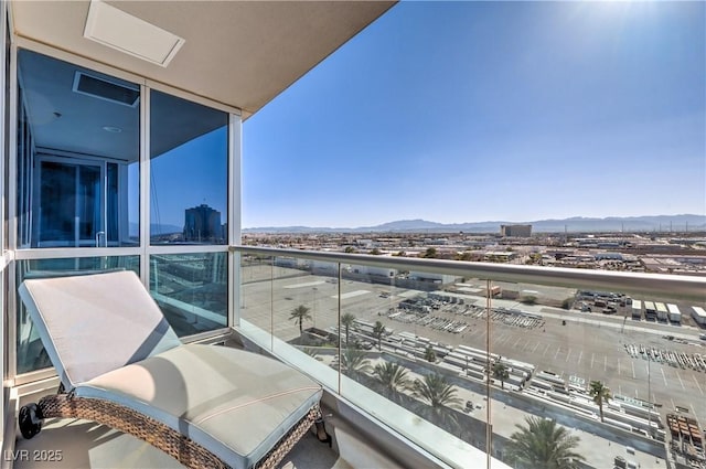 4575 Dean Martin Dr Unit 1112, Las Vegas, NV 89103 - balcony with a mountain view