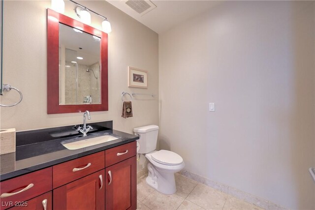 4575 Dean Martin Dr Unit 1112, Las Vegas, NV 89103 - full bath featuring vanity, tile patterned floors, and a shower