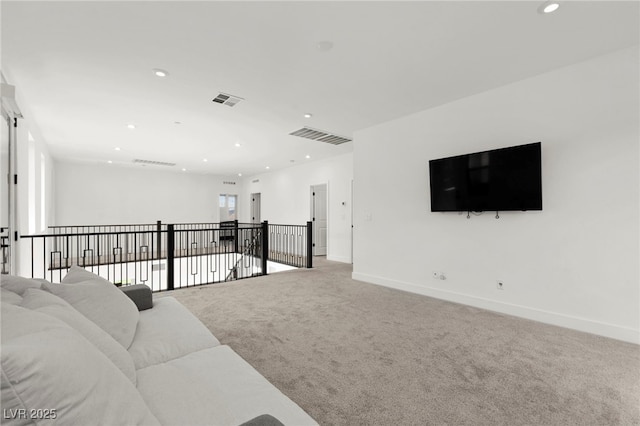 2004 Peaceful Mesa Ct, Henderson, NV 89052 - carpeted living area featuring recessed lighting and baseboards