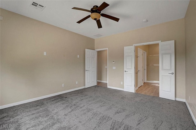 3544 Tack St, Las Vegas, NV 89122 - unfurnished bedroom with carpet floors and a ceiling fan