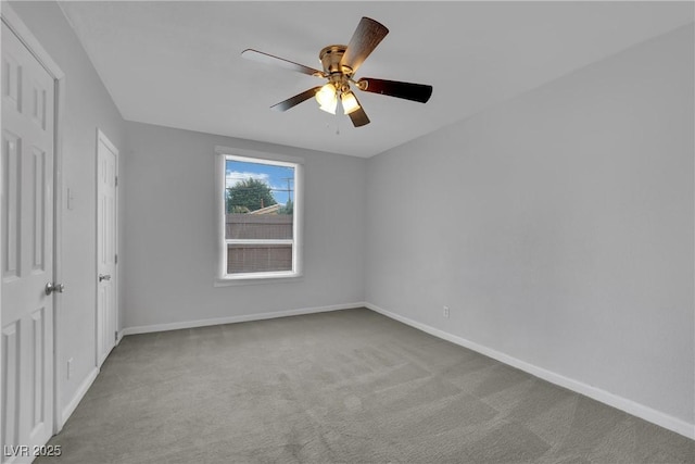 75 N 27th St, Las Vegas, NV 89101 - unfurnished bedroom featuring carpet floors and a ceiling fan