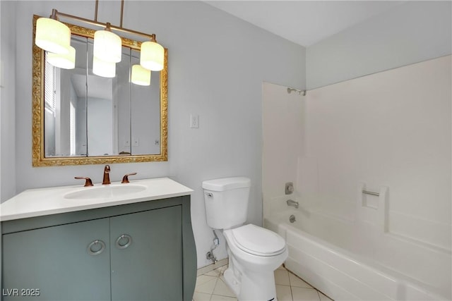 75 N 27th St, Las Vegas, NV 89101 - full bathroom with vanity, bathtub / shower combination, and tile patterned floors