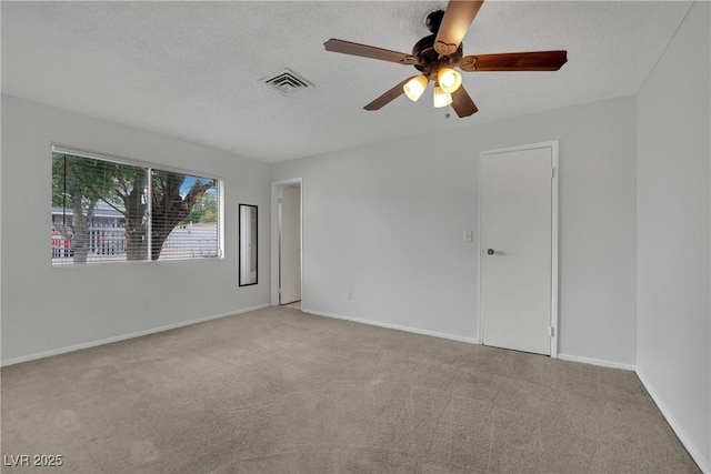 75 N 27th St, Las Vegas, NV 89101 - empty room featuring carpet flooring, a ceiling fan, and a textured ceiling