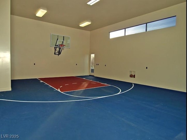17 Soaring Bird Ct, Las Vegas, NV 89135 - view of sport court featuring basketball hoop