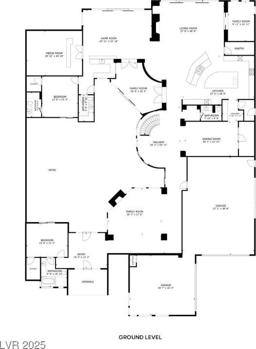 17 Soaring Bird Ct, Las Vegas, NV 89135 - view of property floor plan