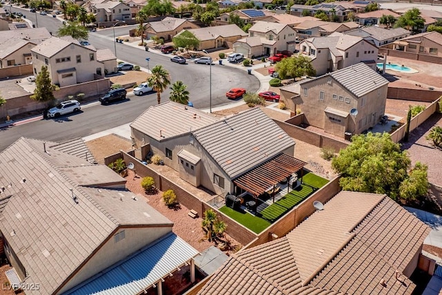 5028 Crying Heart St, North Las Vegas, NV 89031 - aerial perspective of suburban area