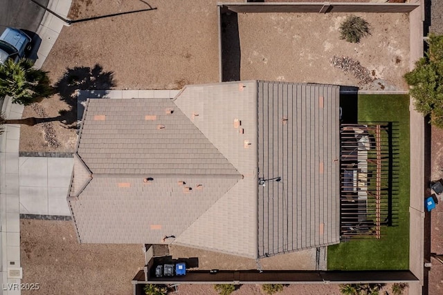 5028 Crying Heart St, North Las Vegas, NV 89031 - aerial view of property and surrounding area