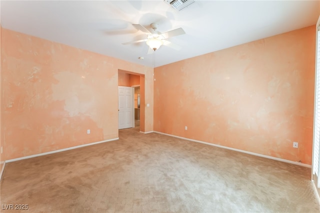 10037 Summer Oak Ln Unit 102, Las Vegas, NV 89134 - empty room with carpet floors and ceiling fan