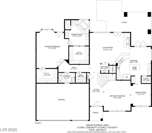 2010 Catalina Marie Ave, Henderson, NV 89074 - view of floor plan / room layout