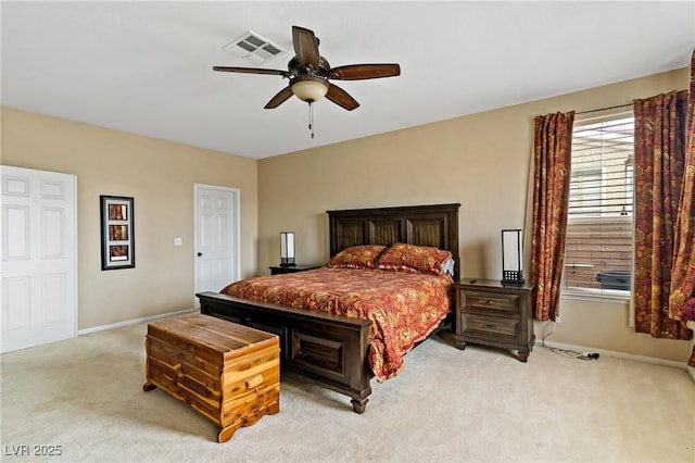 2010 Catalina Marie Ave, Henderson, NV 89074 - carpeted bedroom with baseboards and ceiling fan