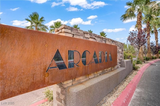3621 Arcadian Sea St, Las Vegas, NV 89106 - view of community / neighborhood sign