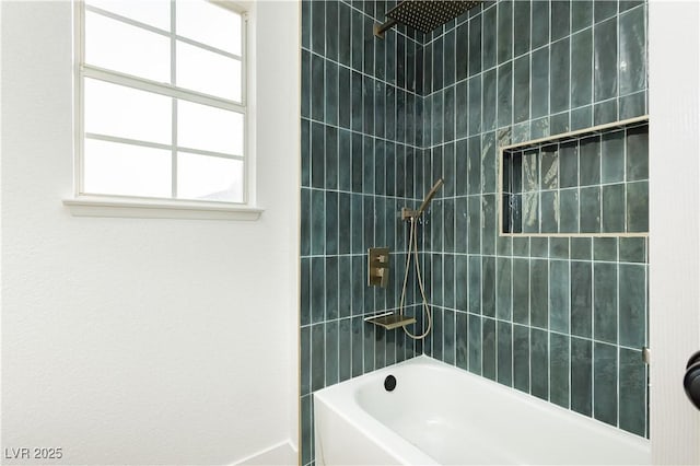 2107 Fountain Springs Dr, Henderson, NV 89074 - full bathroom with washtub / shower combination