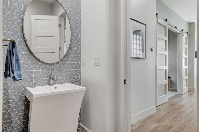 33 Hassayampa Trl, Henderson, NV 89052 - bathroom with wood finished floors and baseboards